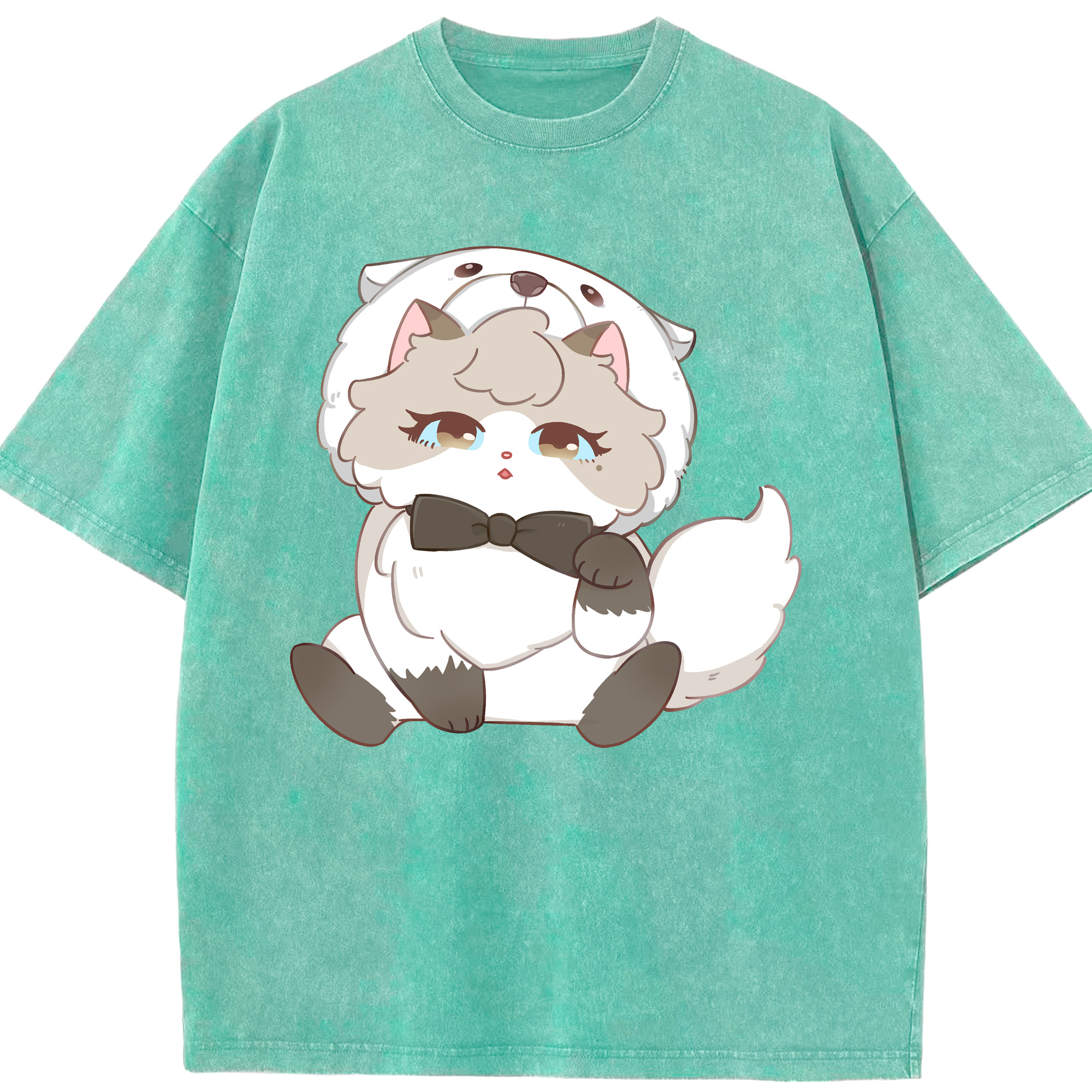 （画像用） SPY×FAMILY间谍家家酒 綿100% ヴィンテージ風 半袖Tシャツ（フロントプリント）